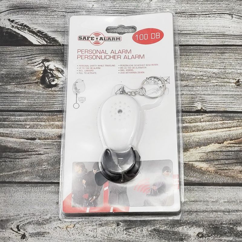 Брелок сигнализация Safe Alarm 100 White с чекой